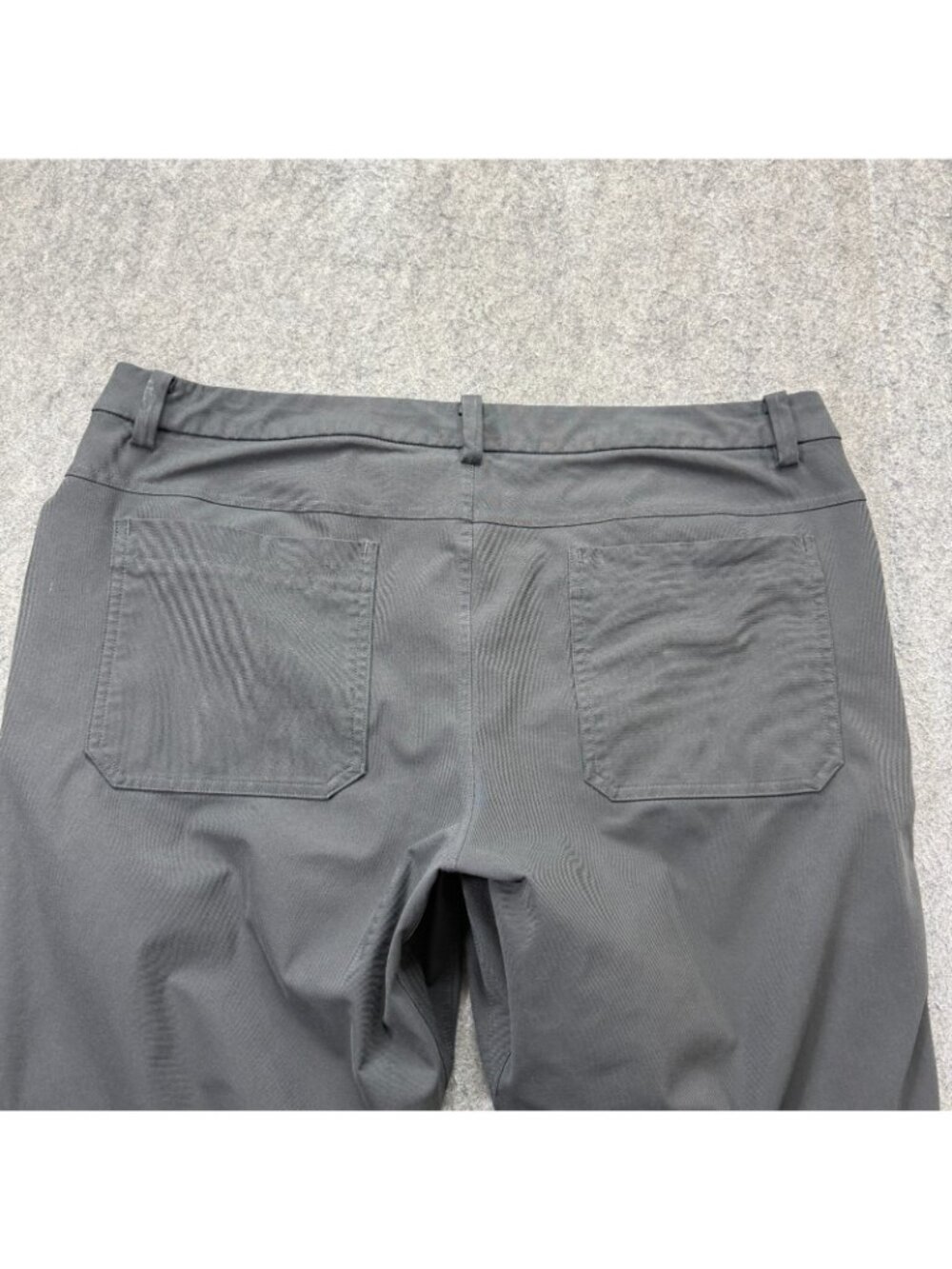 Lululemon ABC 5-Pocket Pants Men 36 x 33 Gray Classic Fit Stretch - Picture 9 of 16
